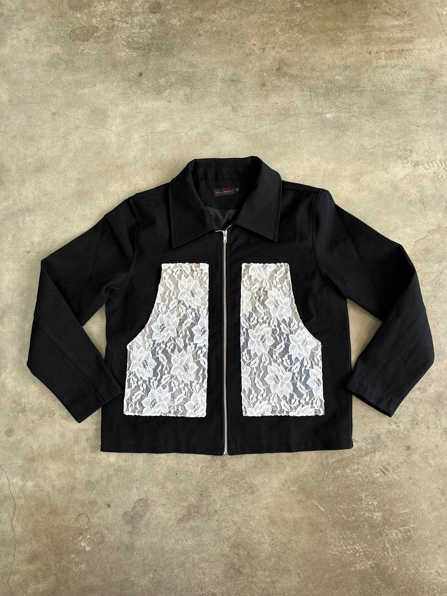 Lace Carpenter Jacket Funeral Apparel