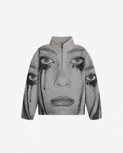 Cry Me A River Half Zip - Funeral Apparel