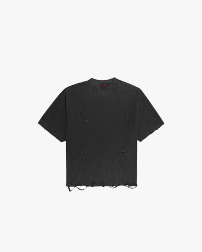 Distressed Oversized T-Shirt - Funeral Apparel