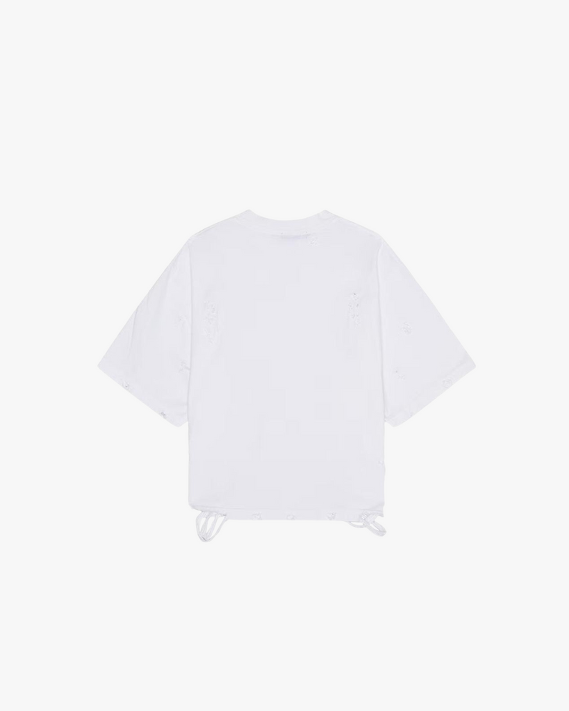 Distressed Cropped T-Shirt (Men’s) - Funeral Apparel