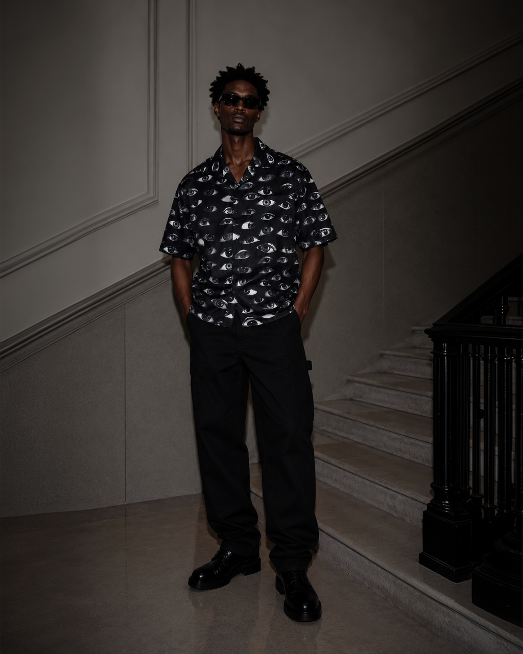 Paranoid Short Sleeve Button Up