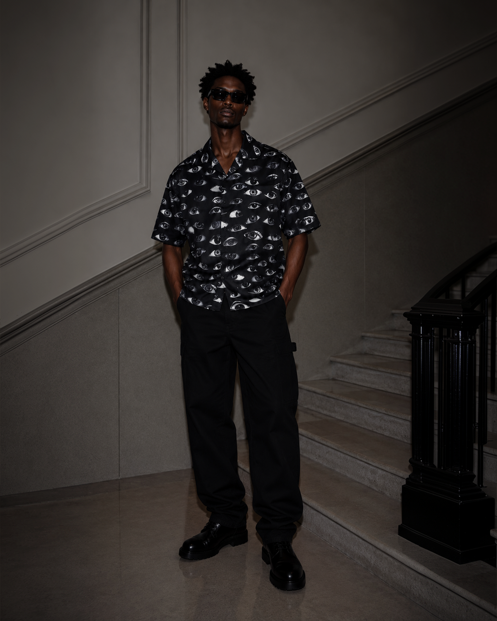 Paranoid Short Sleeve Button Up