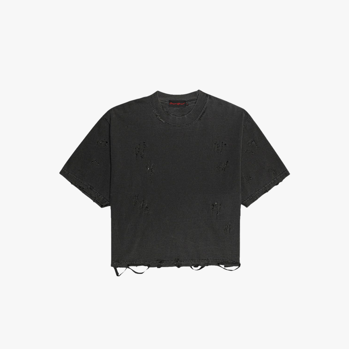 Pepper Distressed Cropped T-Shirt (Men’s) - Funeral Apparel