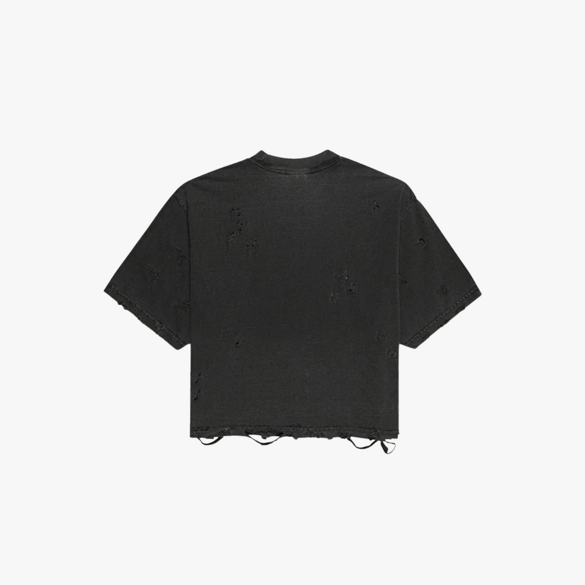 Pepper Distressed Cropped T-Shirt (Men’s) - Funeral Apparel