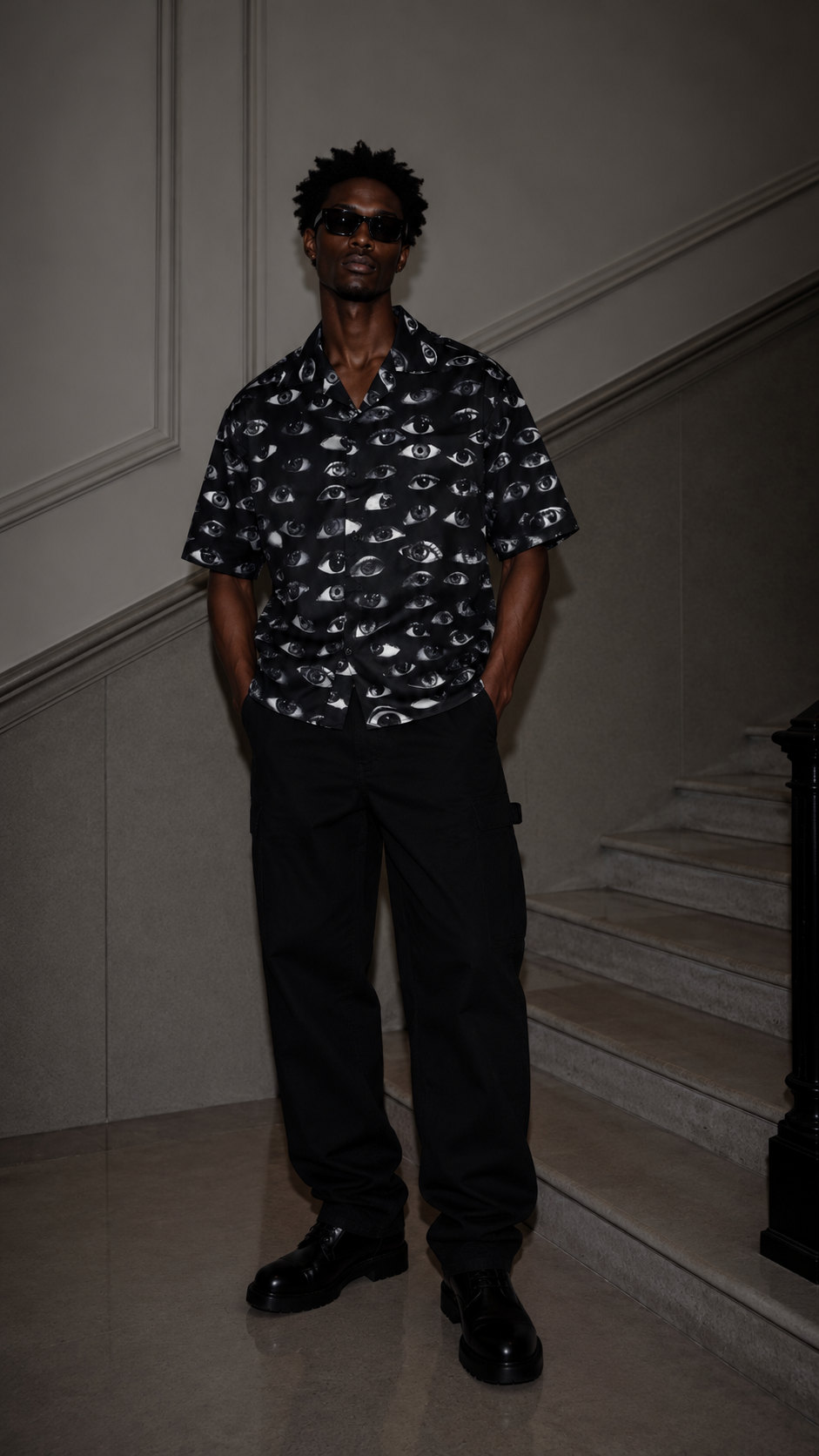 Paranoid Short Sleeve Button Up