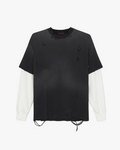 Distressed Long Sleeve T-Shirt - Funeral Apparel