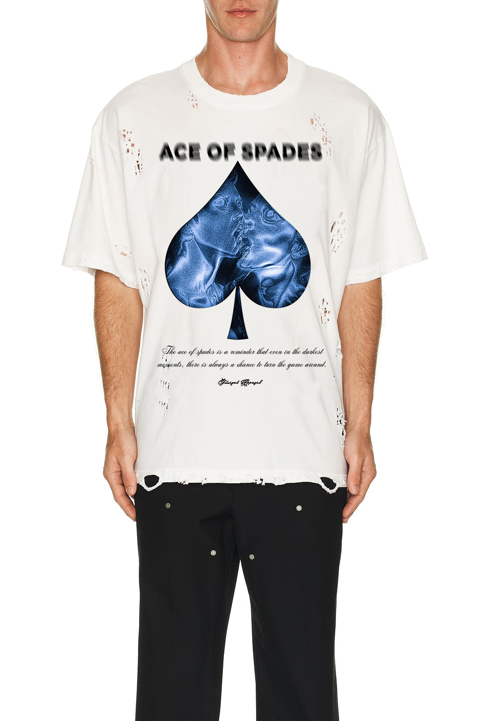 Ace of Spades T-Shirt | Graphic Tee | Funeral Apparel