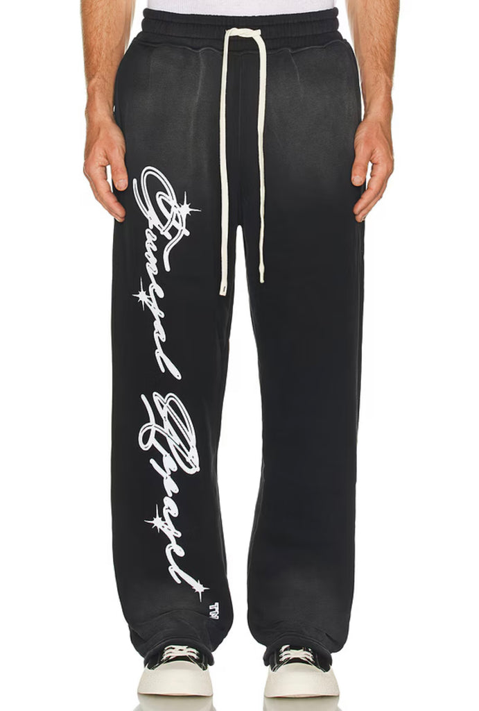 Washed Logo Sweatpants