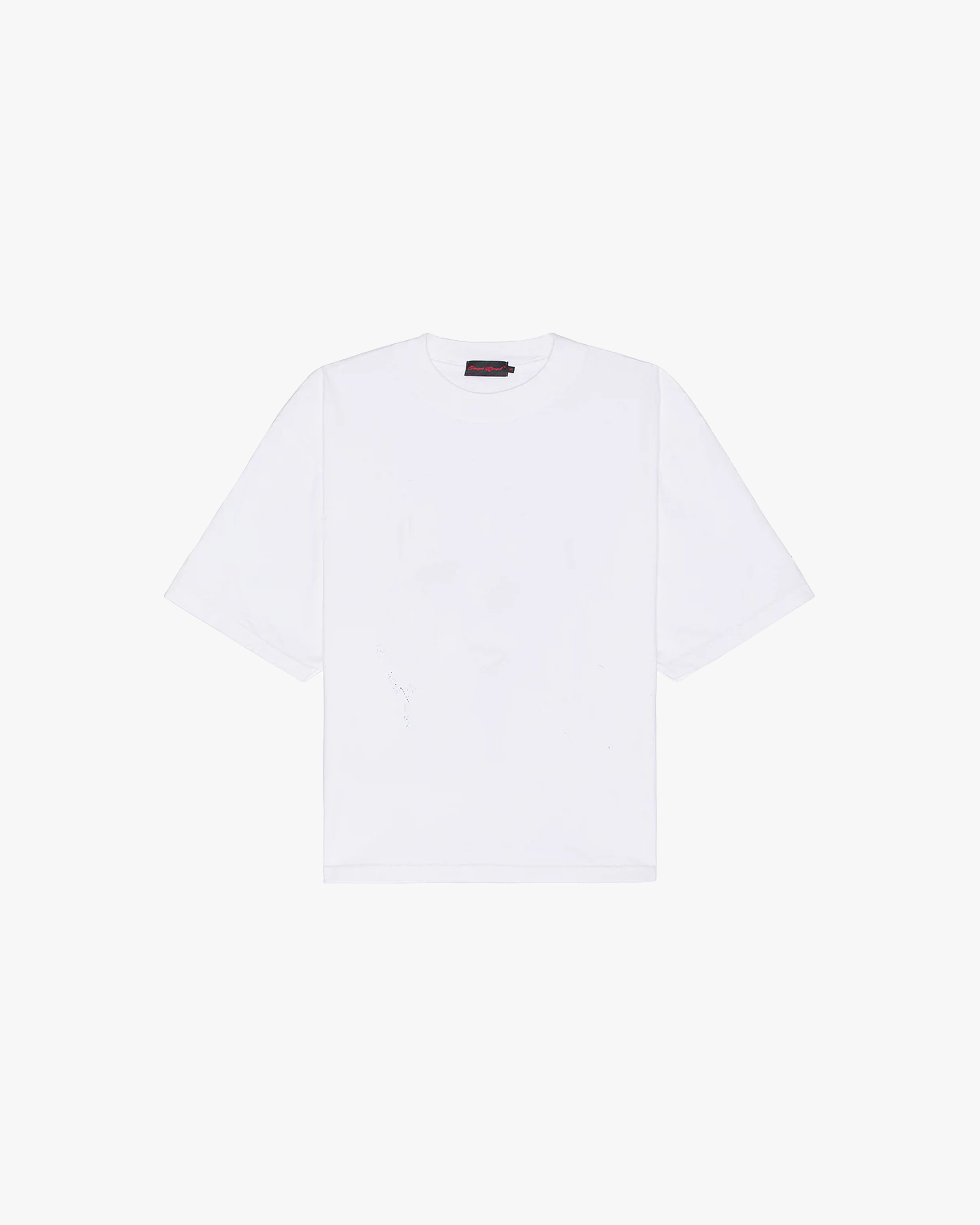 トップス HEUGN Darrell OFF WHITE size2 White Oversized T-Shirt – Funeral Apparel