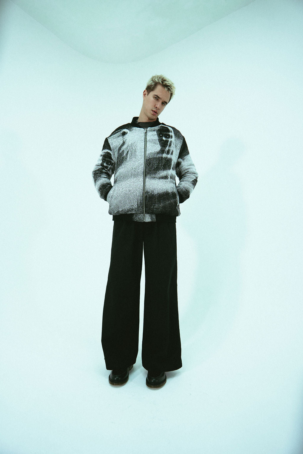 Shadow Bomber Jacket - Funeral Apparel